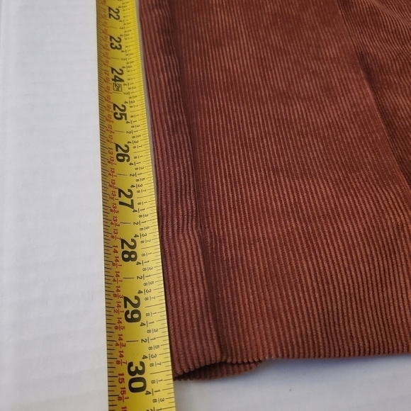 Peter Millar Nanoluxe Men’s Classic Corduroy Pants Sz: 38x30 Brown - Picture 13 of 13